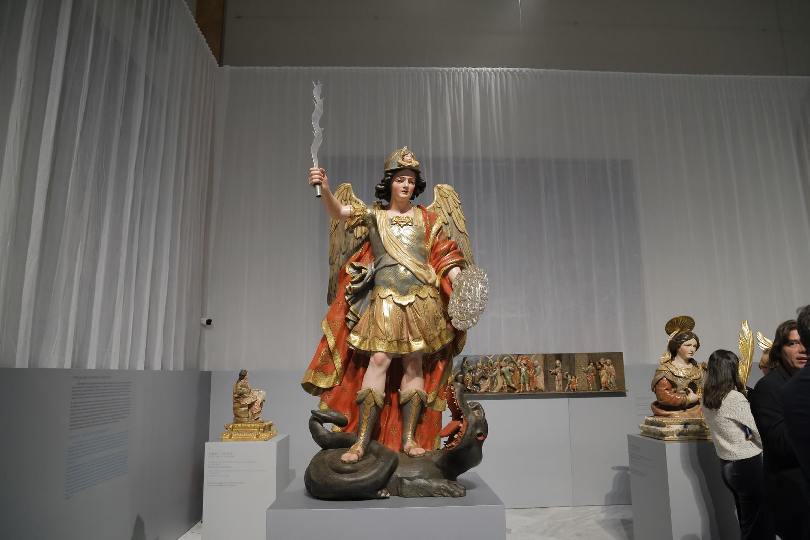 Las fotos de la muestra antológica sobre el escultor Pedro Roldán