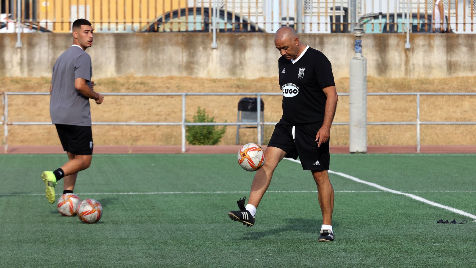 Entrenamiento del Xerez CD en la Granja