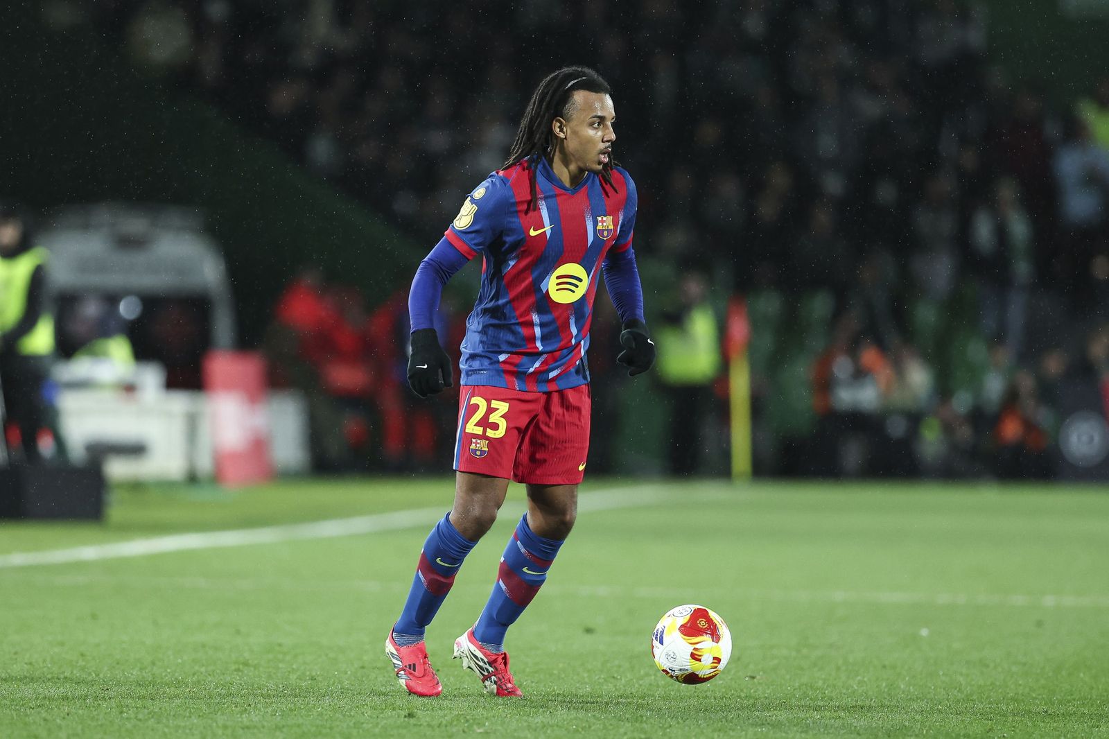 Las fotos del Racing-Barcelona de Copa