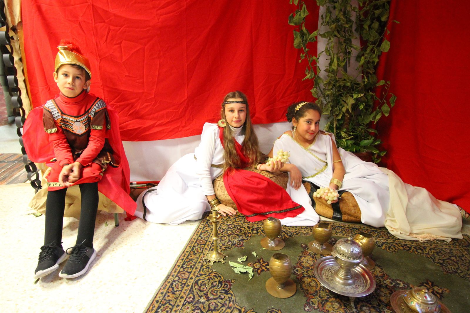 Imágenes del Belén viviente del colegio 12 de Octubre y la AMPA