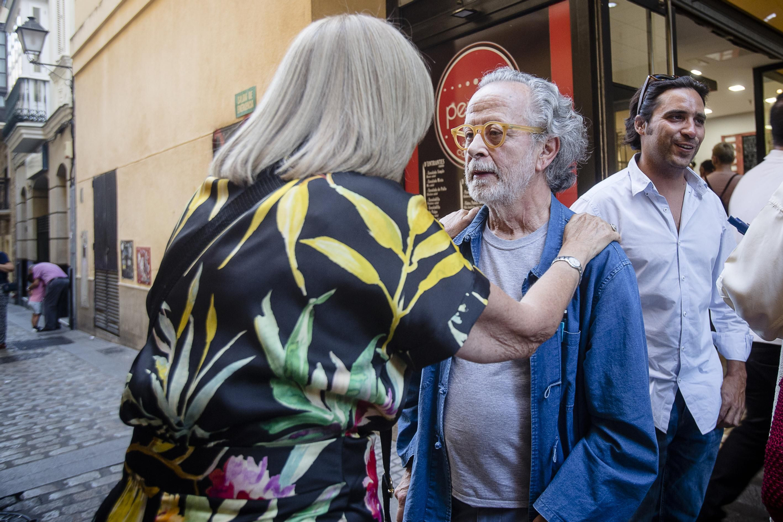 Preestreno en Cádiz de la película de Fernando Colomo "Antes de la quema"