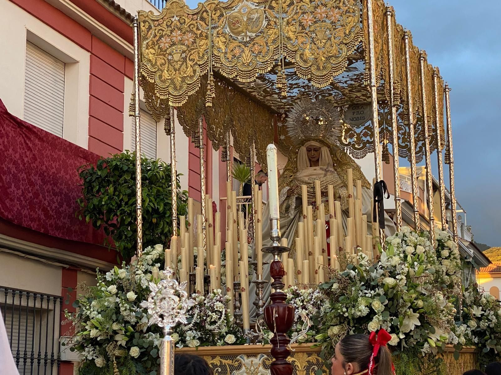 La procesión de la Hermandad de la Sentencia y Paz