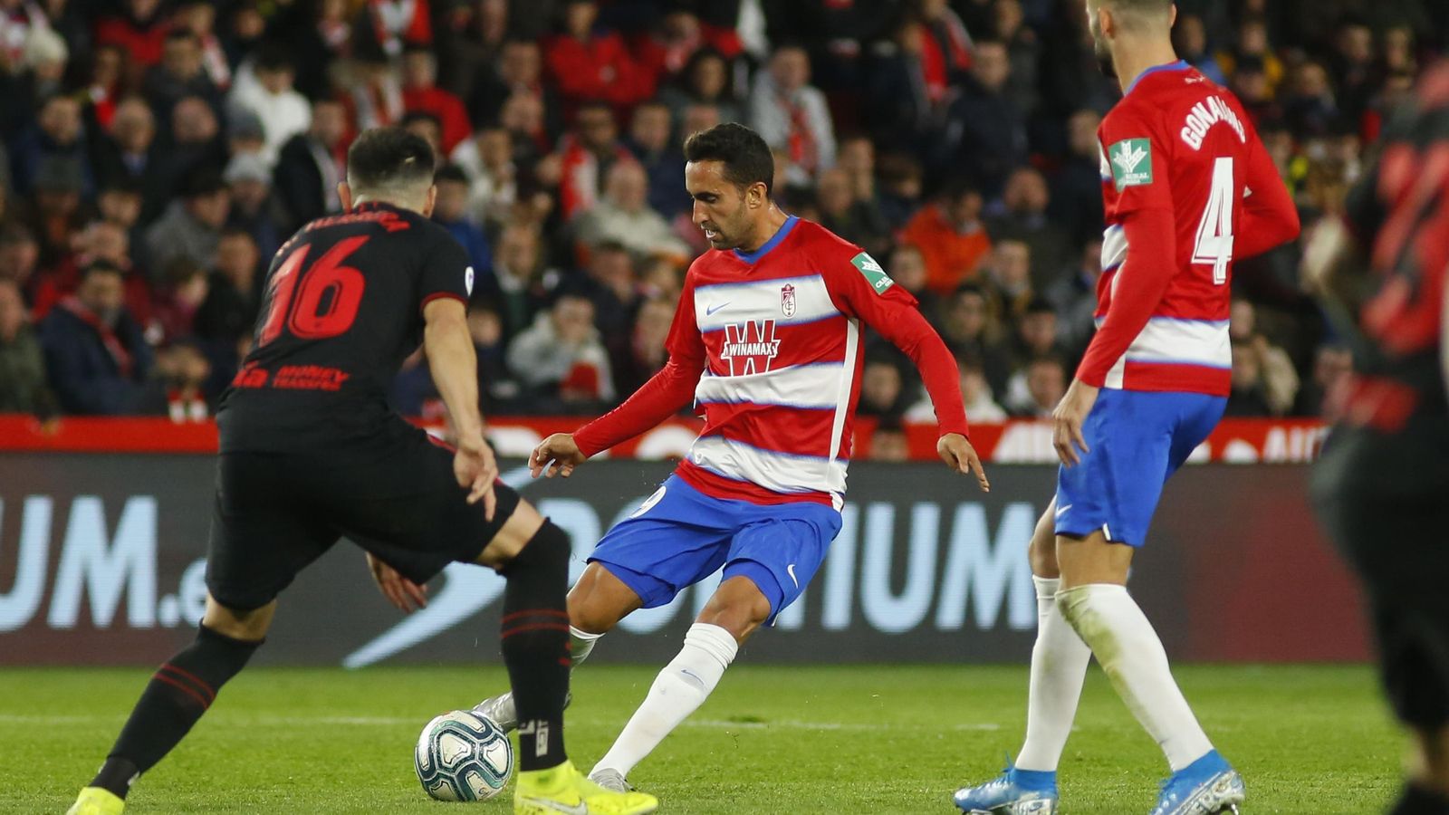 El Granada y el Atlético empataron a uno en Los Cármenes la pasada temporada.