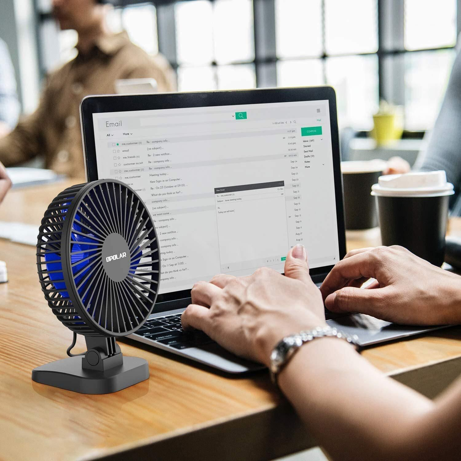 El ventilador de mesa con USB que arrasa en Amazon en la era del teletrabajo