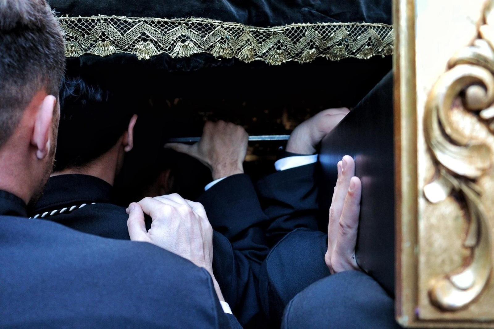 El Amor en su procesión del Viernes Santo en Málaga