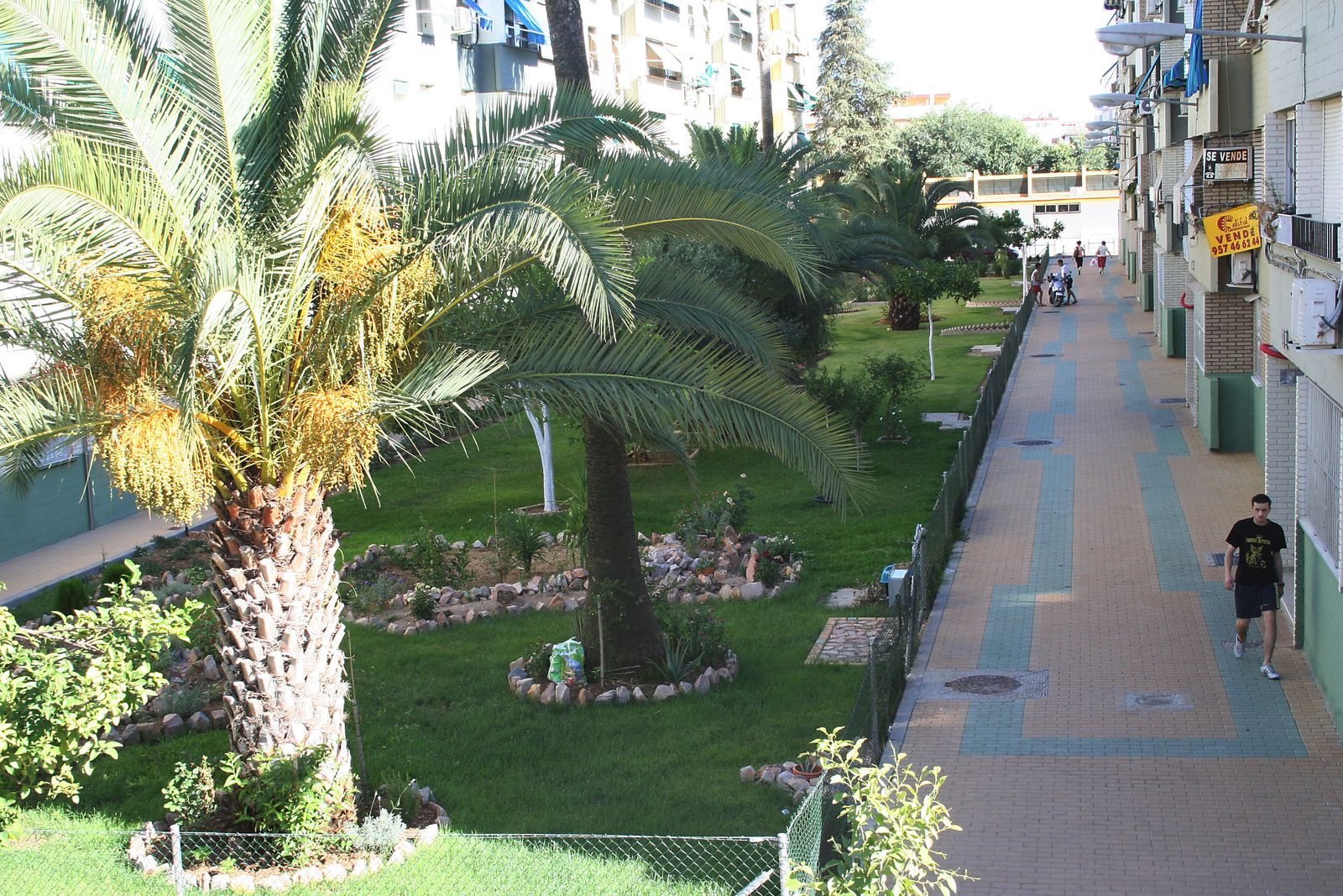 Una zona del barrio del Parque Figueroa de Córdoba.
