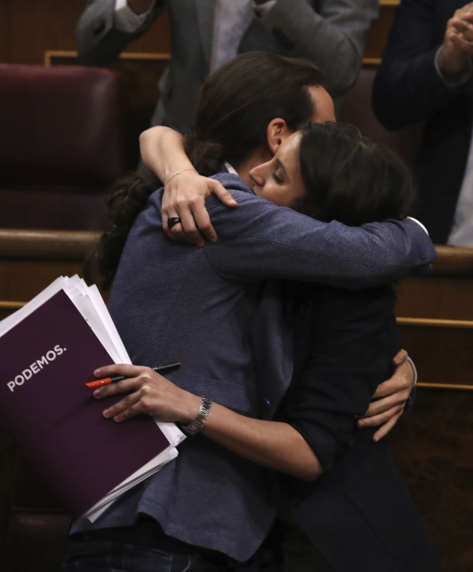 Las imágenes de la moción de censura de Unidos Podemos a Rajoy