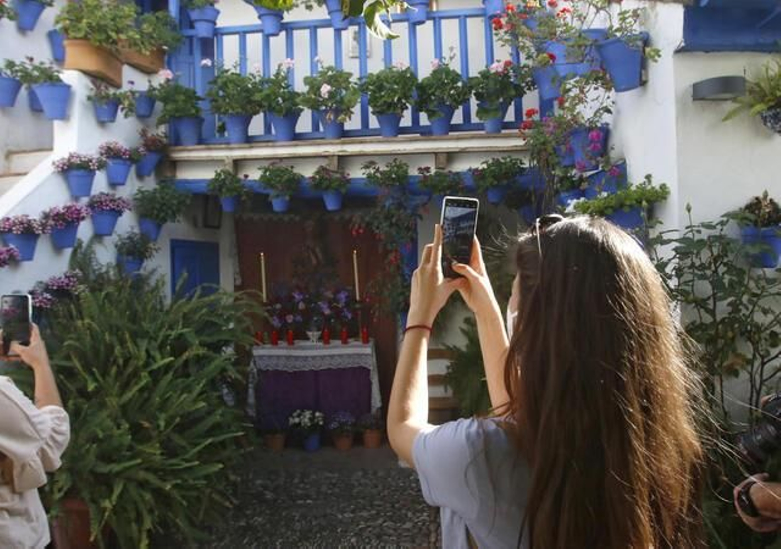 Buena acogida a la recuperación de los Patios en Jueves Santo
