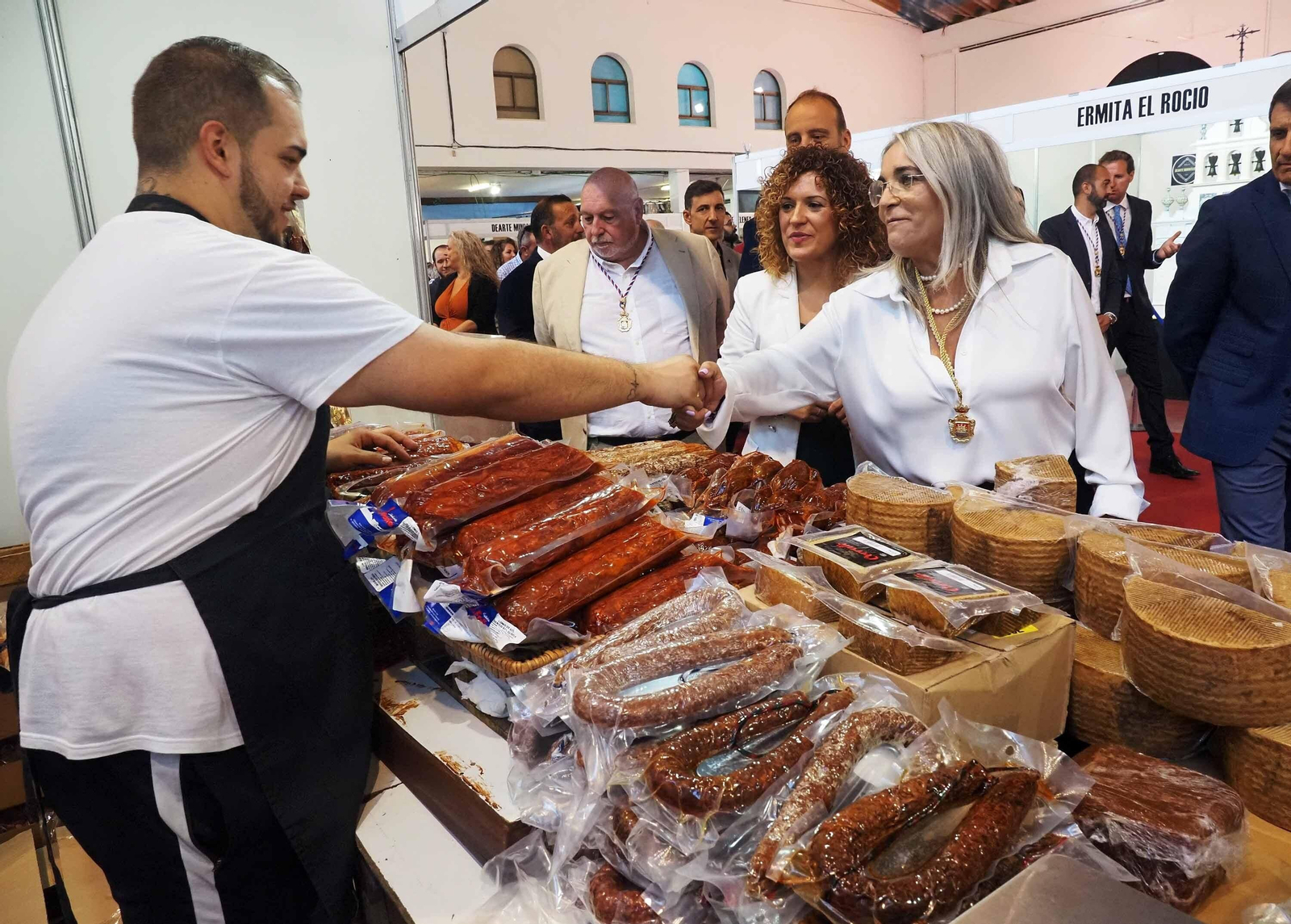 Imágenes del inicio de la Feria de Octubre en Cartaya