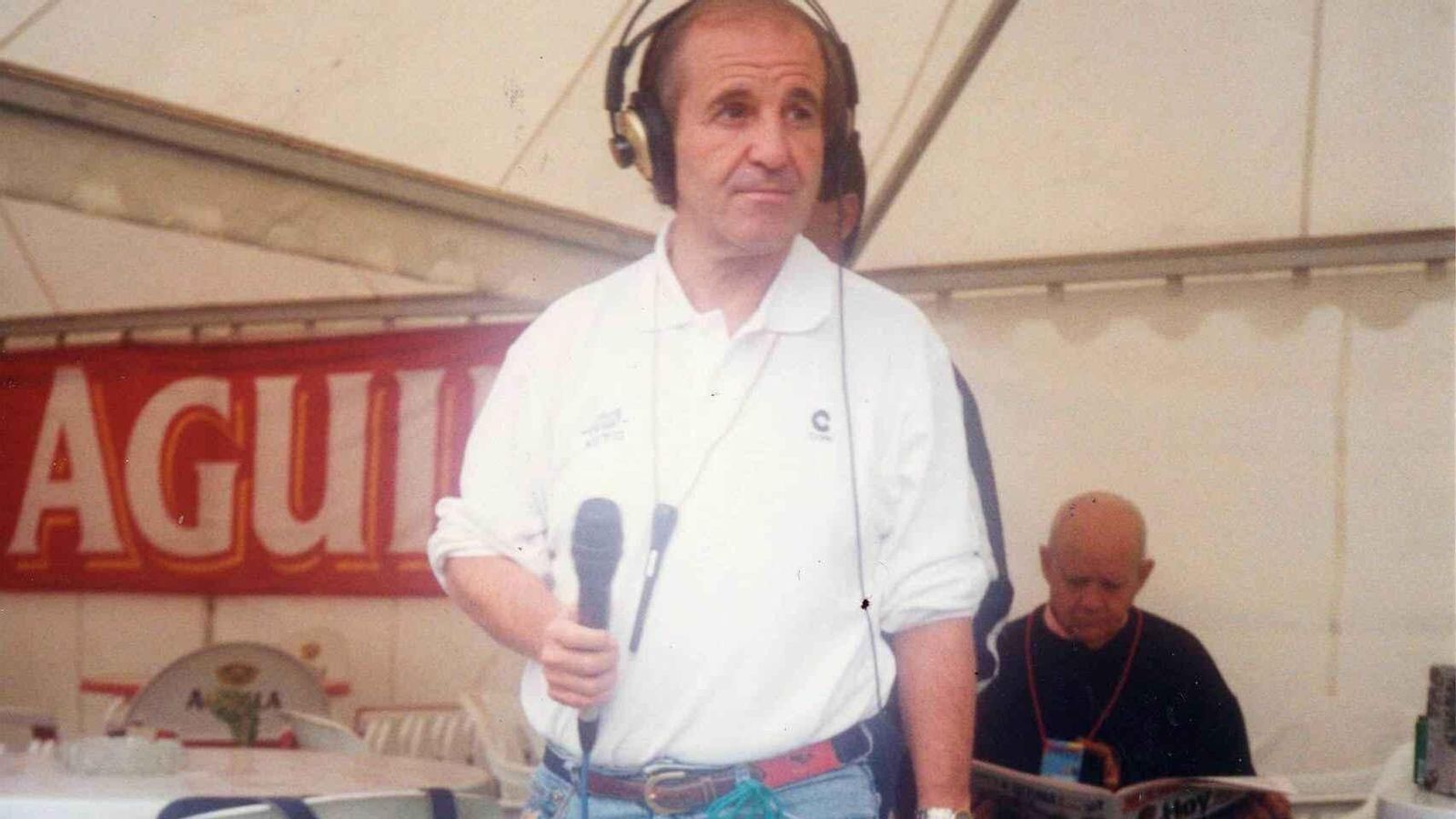 José María García, hito del periodismo deportivo en nuestro país.