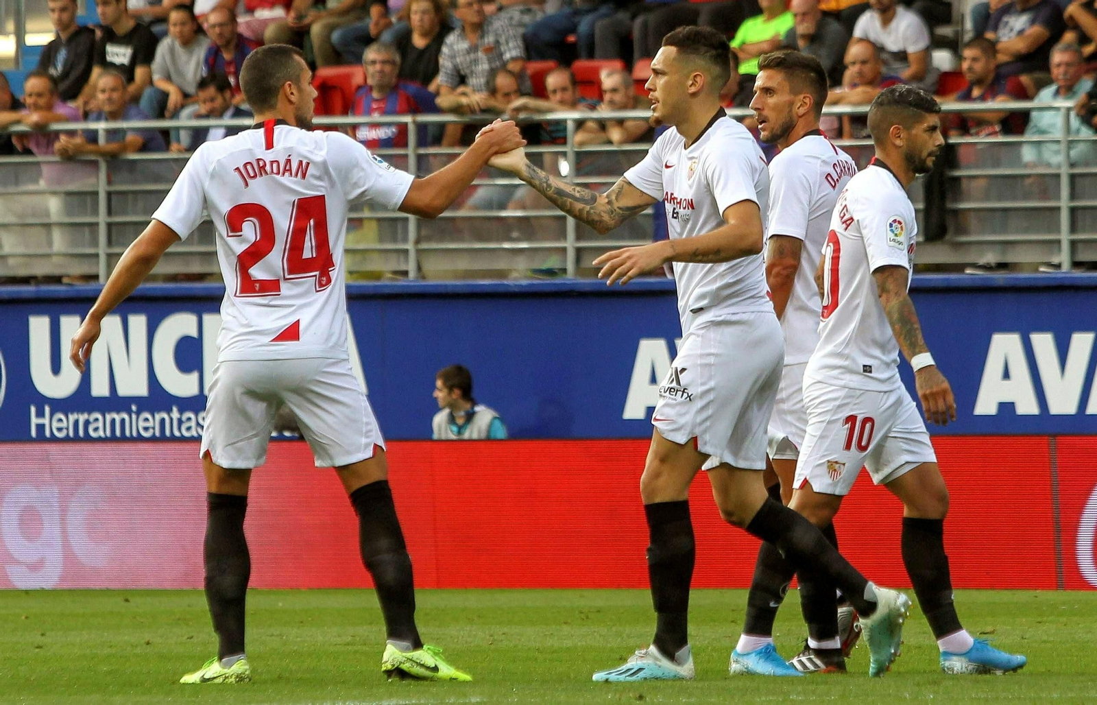 El Eibar-Sevilla FC, en imágenes