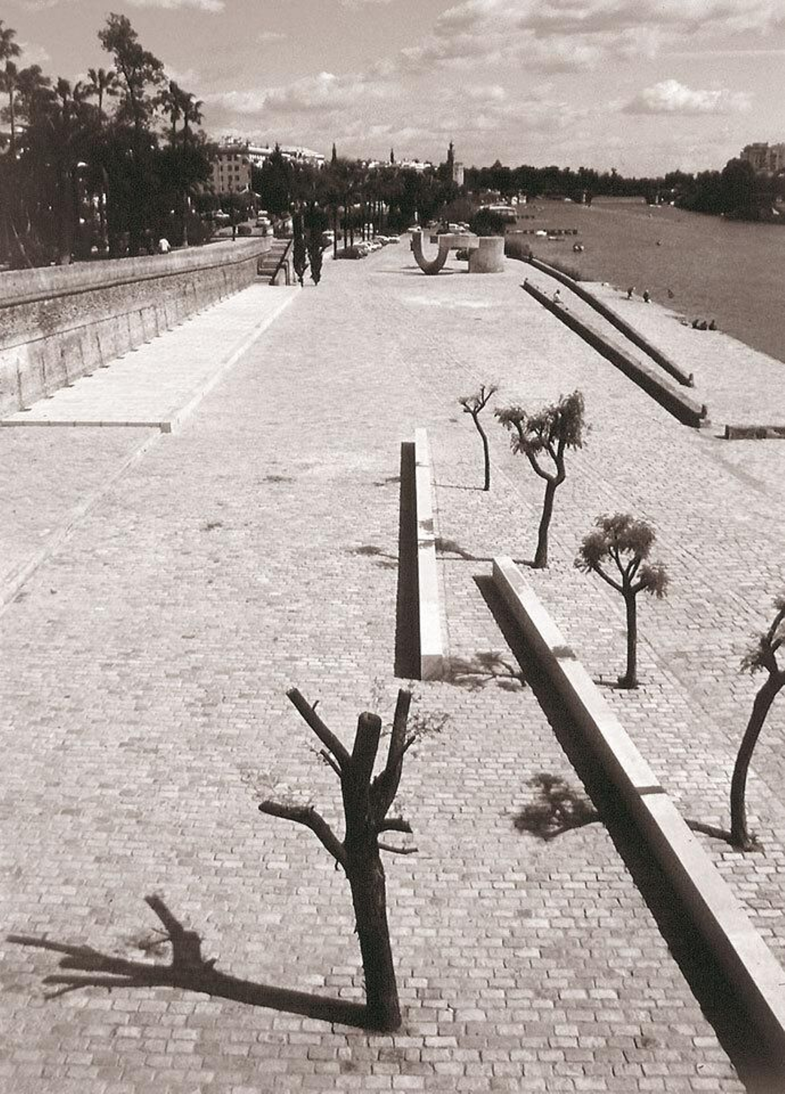 Una imagen del Muelle de la Sal tras la reforma.