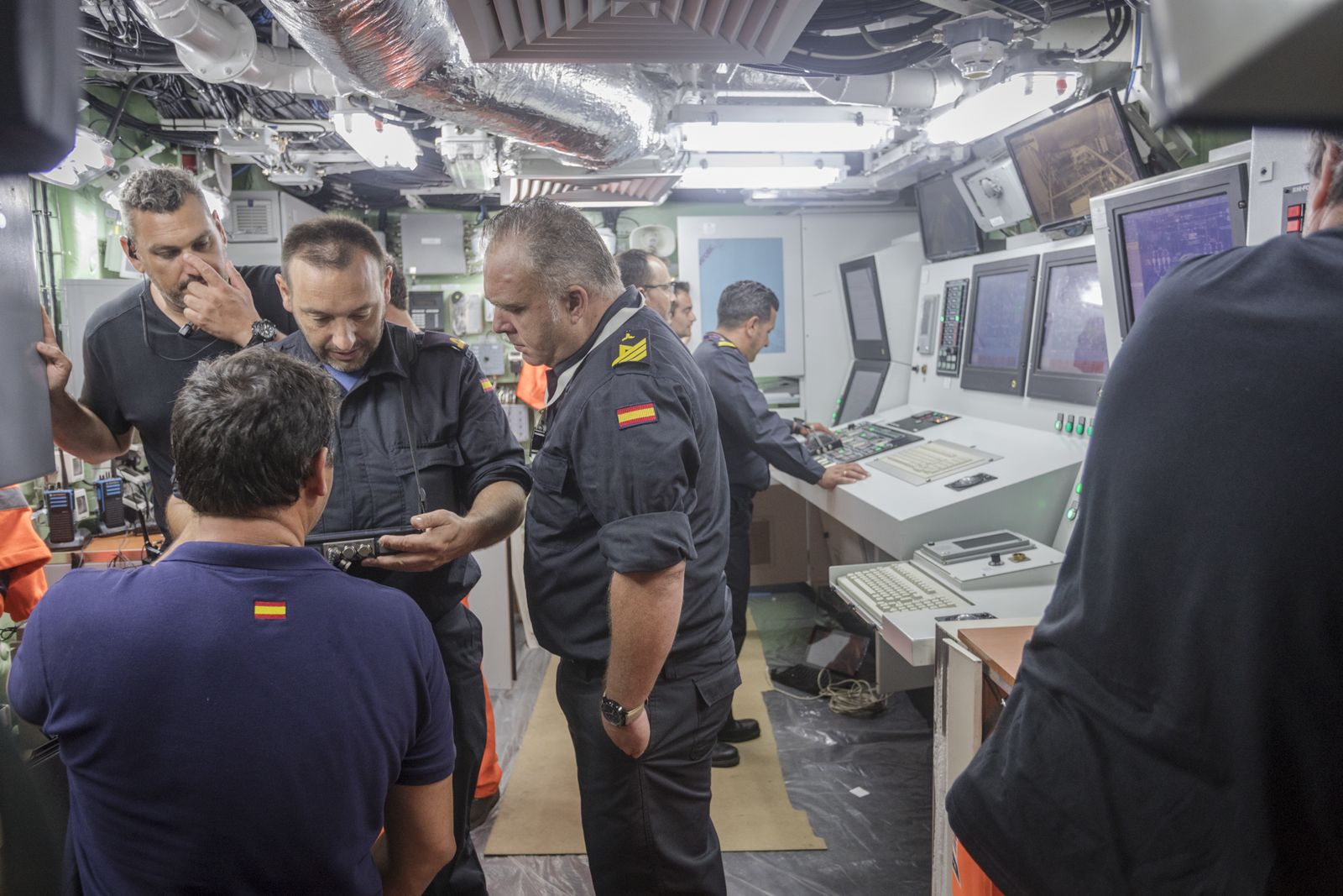 Imágenes de la prueba de mar del 'Audaz'