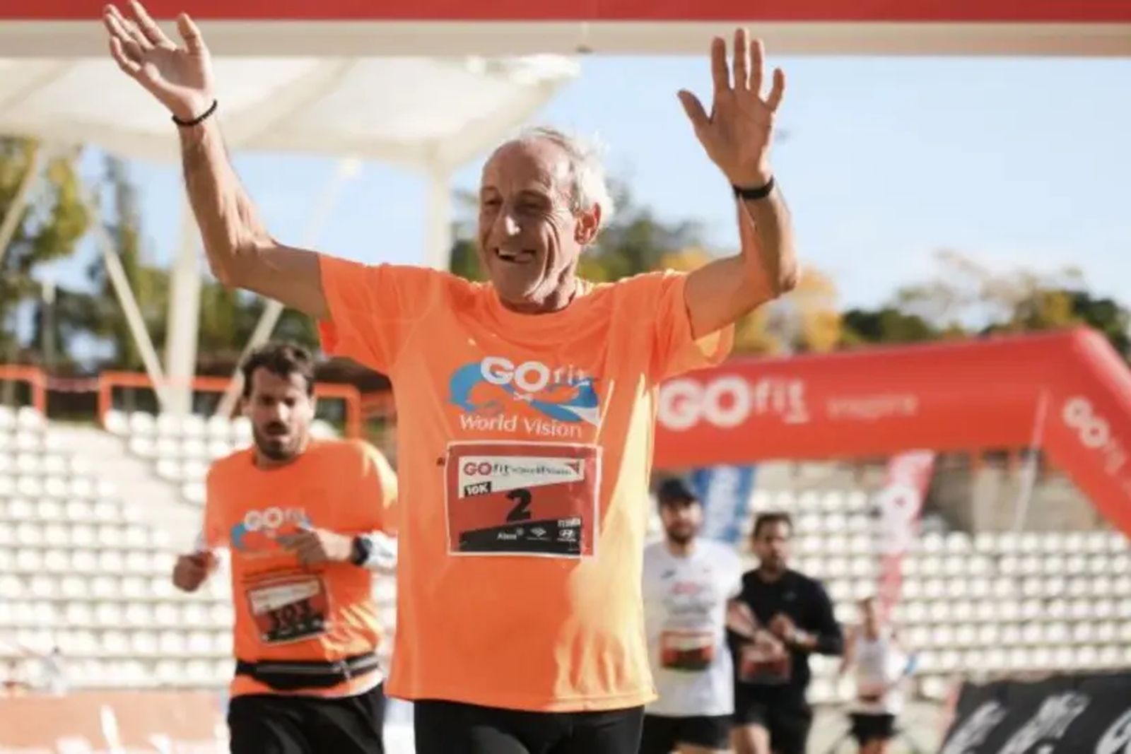 Fermín Cacho, en una foto de archivo en una carrera.