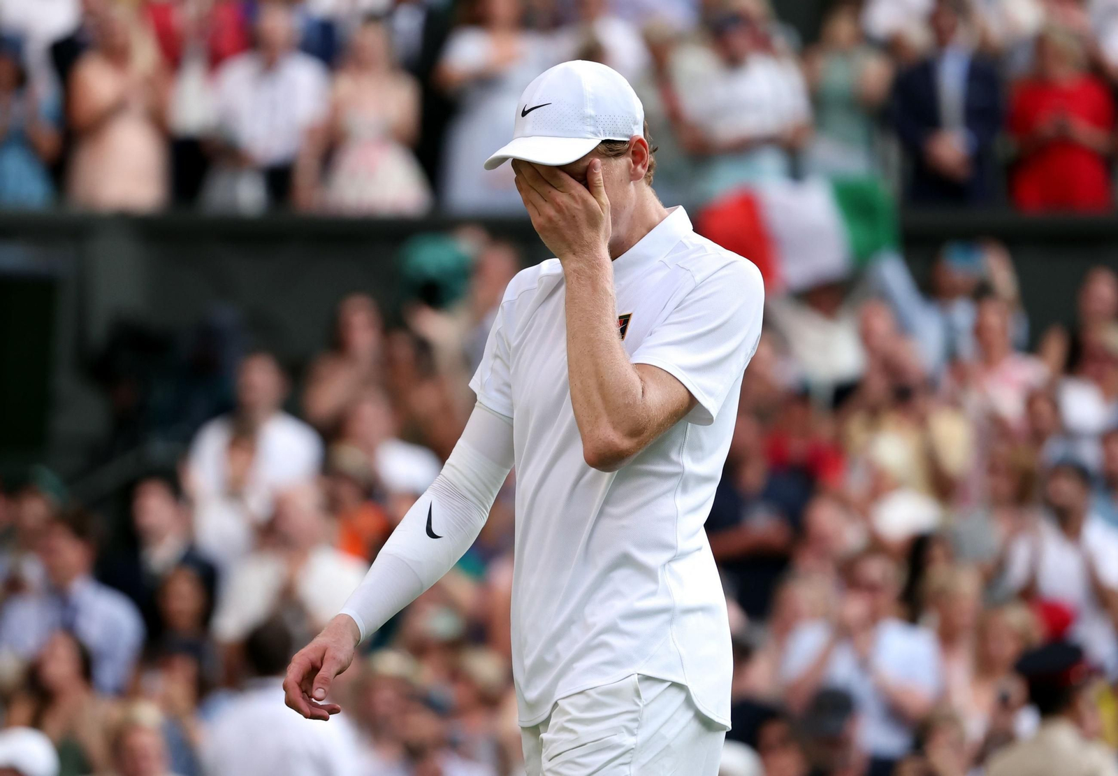Las fotos de la derrota de Alcaraz ante Sinner en Wimbledon