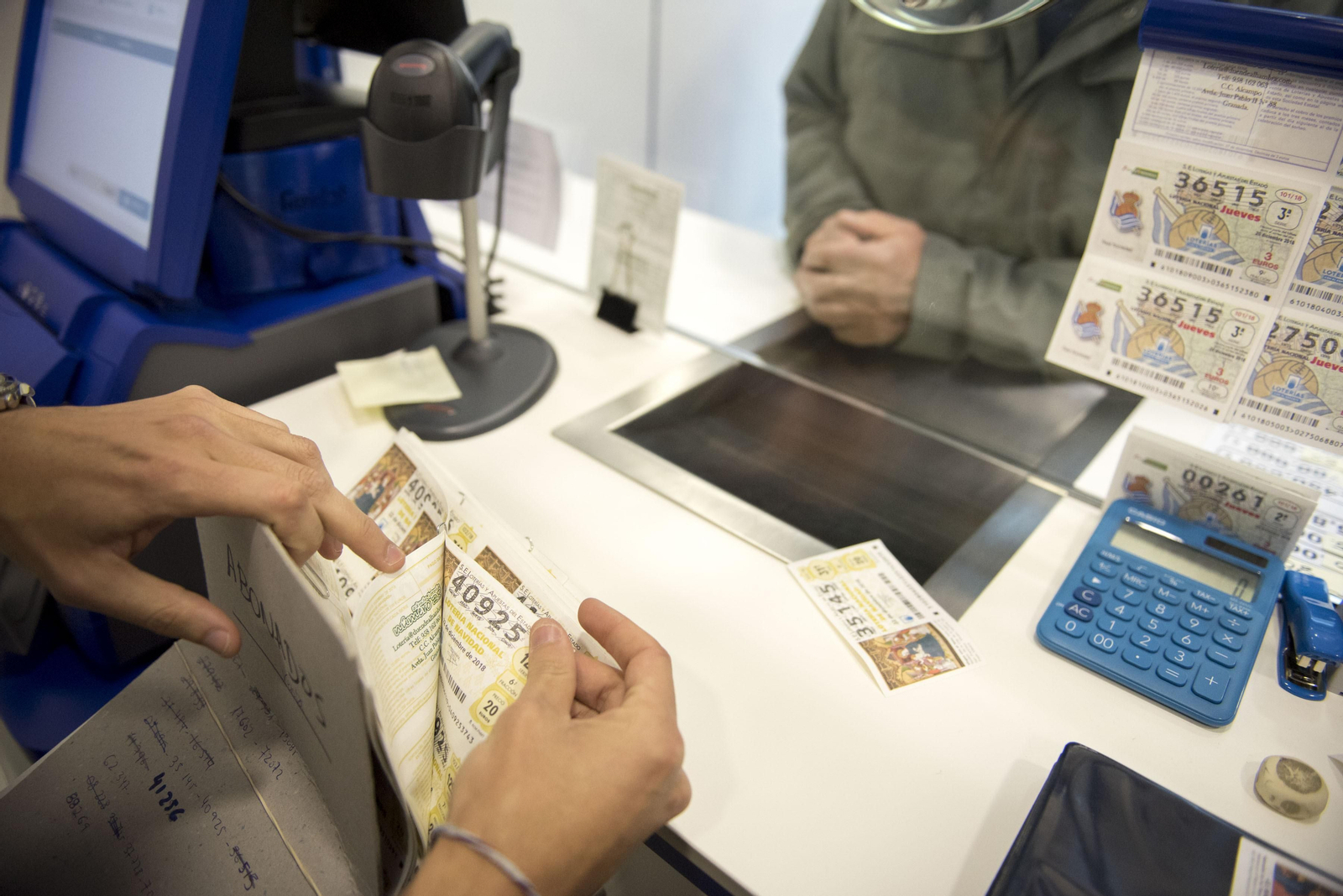 Venta de décimos. Venta de décimos.