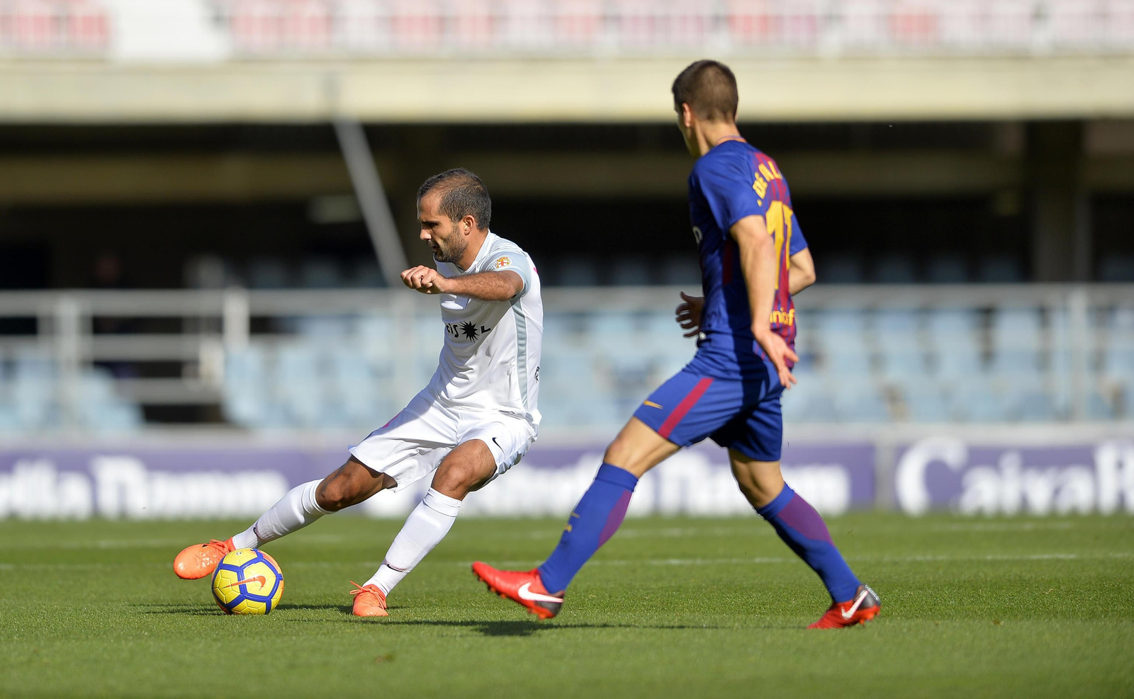 Las imágenes del Barcelona B- UD Almería