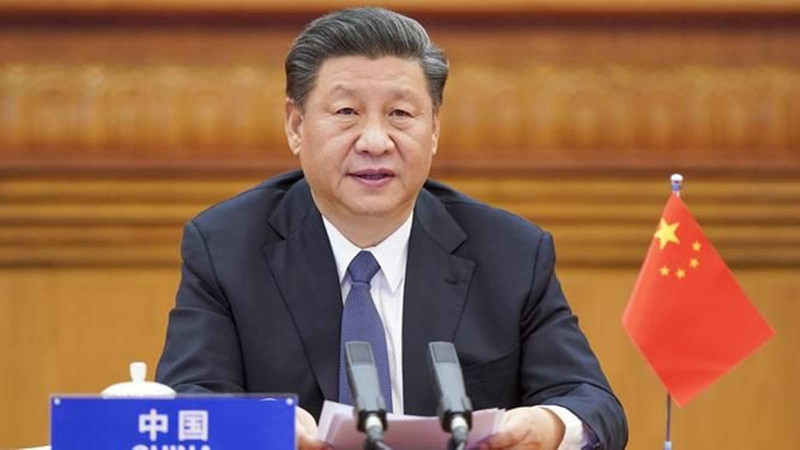 El presidente de China, Xi Jinping. El presidente de China, Xi Jinping.