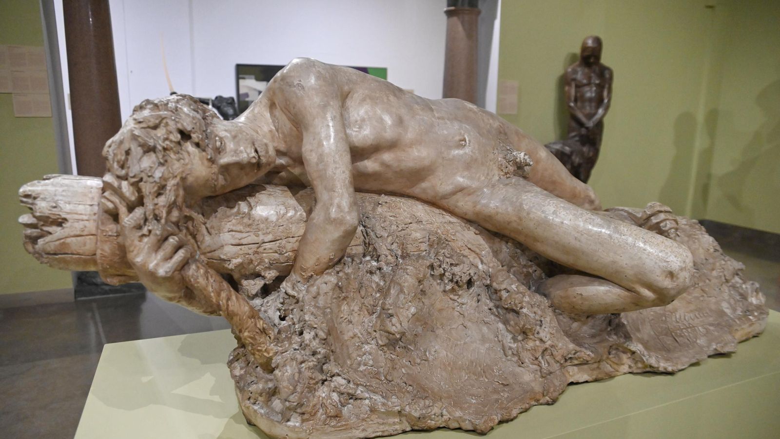 'Un náufrago', de Mateo Inurria, en el Museo de Bellas Artes de Córdoba.