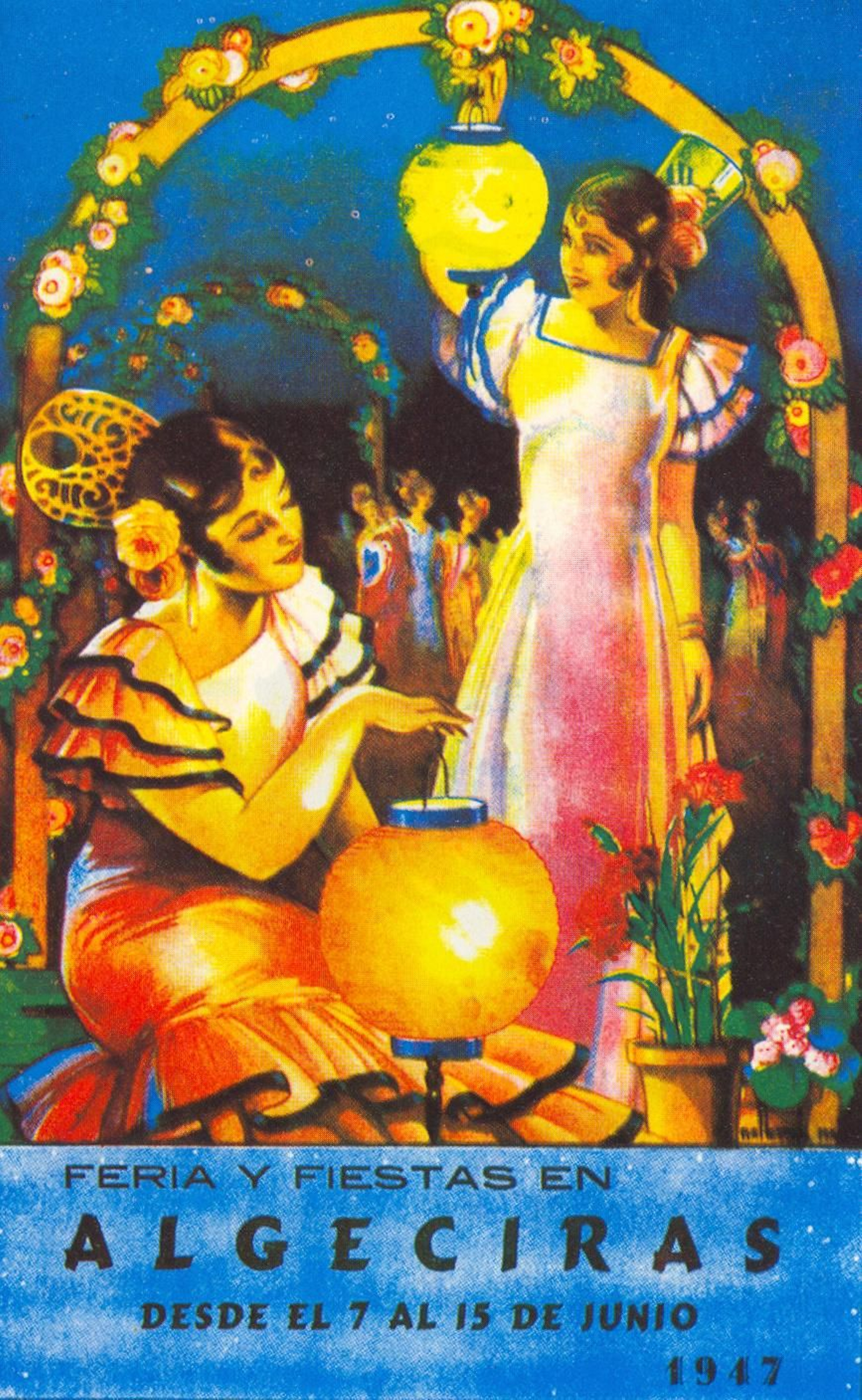 La exposición 'Los primeros 100 años de la Feria de Algeciras', en imágenes