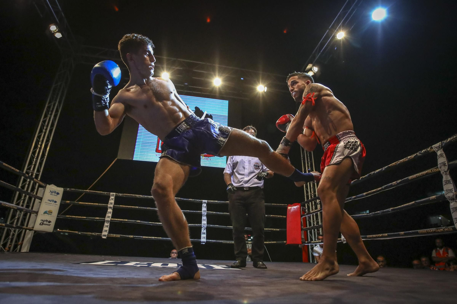 Imagenes de la velada de muay thai, Cádiz Fight Night 2