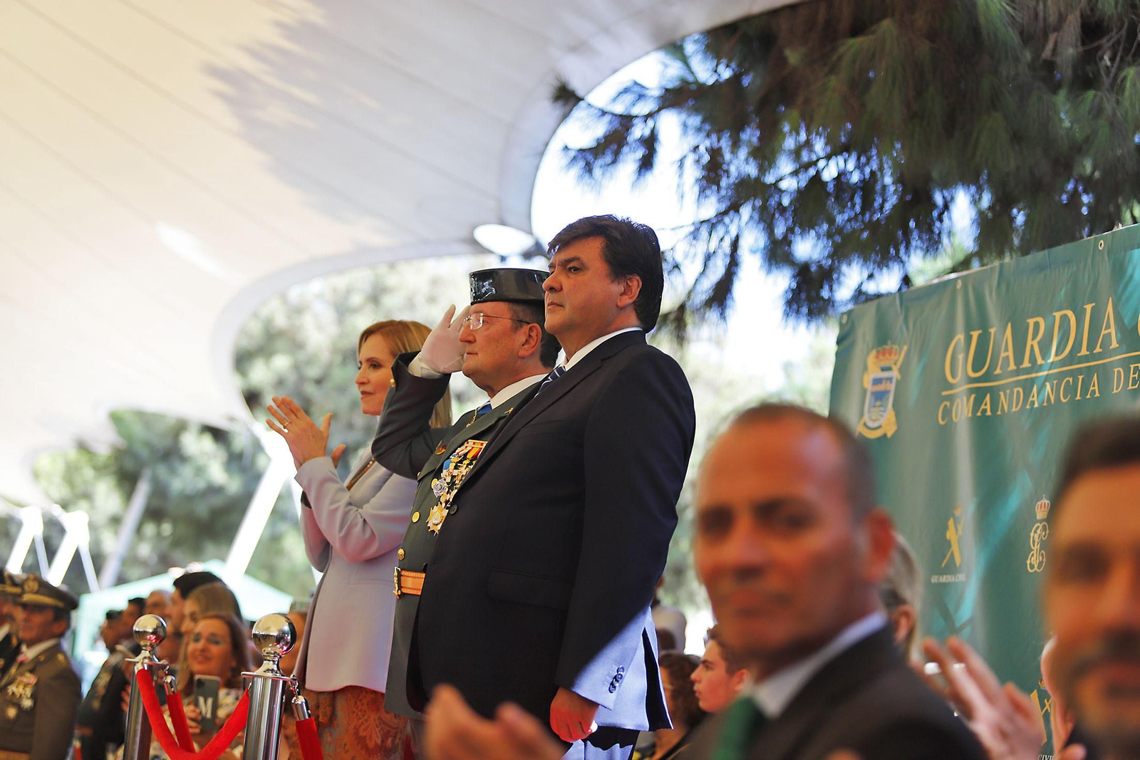 Imágenes de los actos de la Guardia Civil  en Huelva 12 de octubre, Día del Pilar