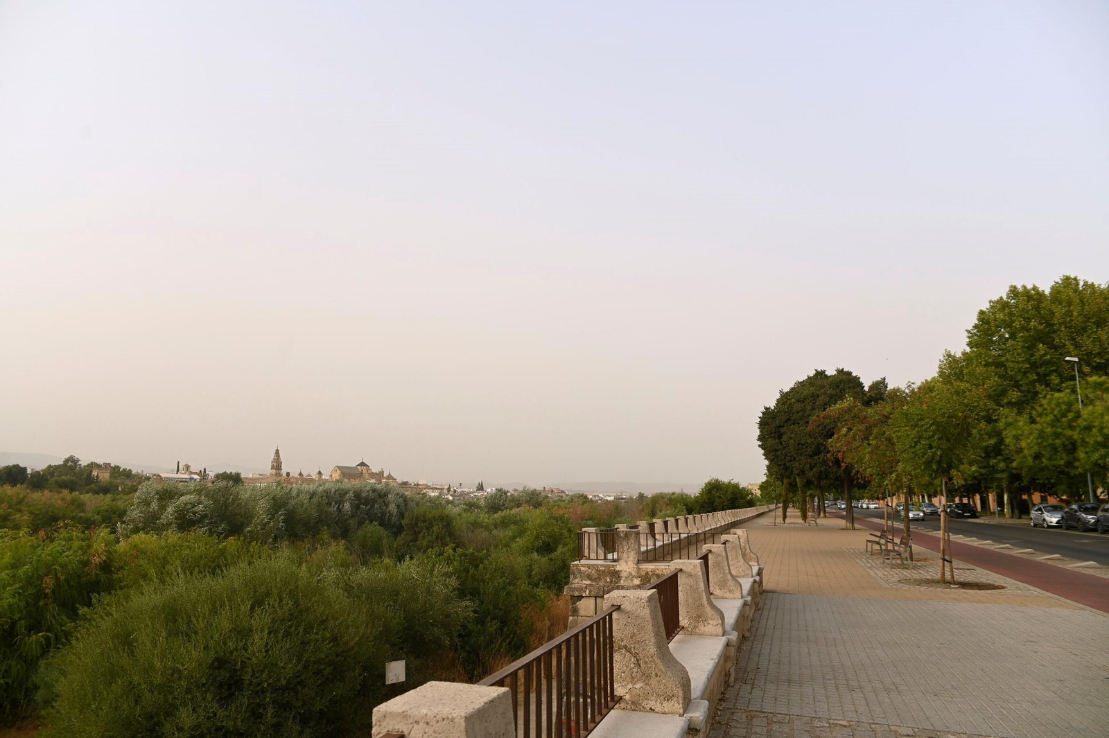 Calima sobre Córdoba