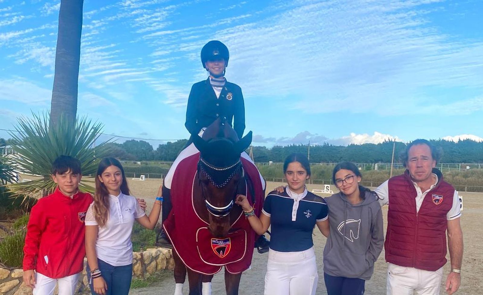 El Dressage, en la Dehesa de Montenmedio.