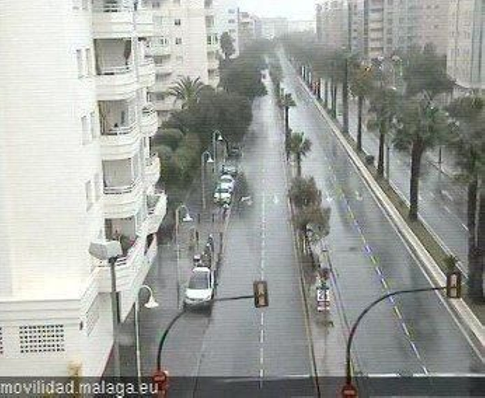 Imágenes de las fuertes lluvias en la provincia