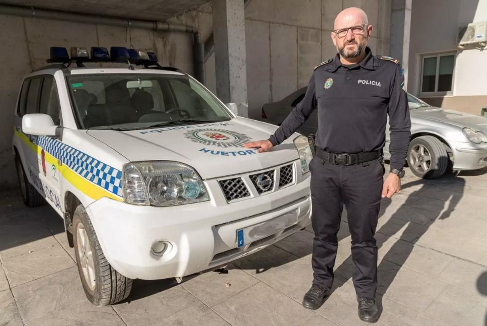 Policía local de Huétor Tájar.
