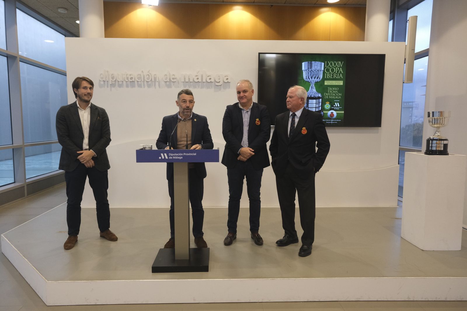 Equipos de toda España en la Copa Iberia de golf Diputación de Málaga