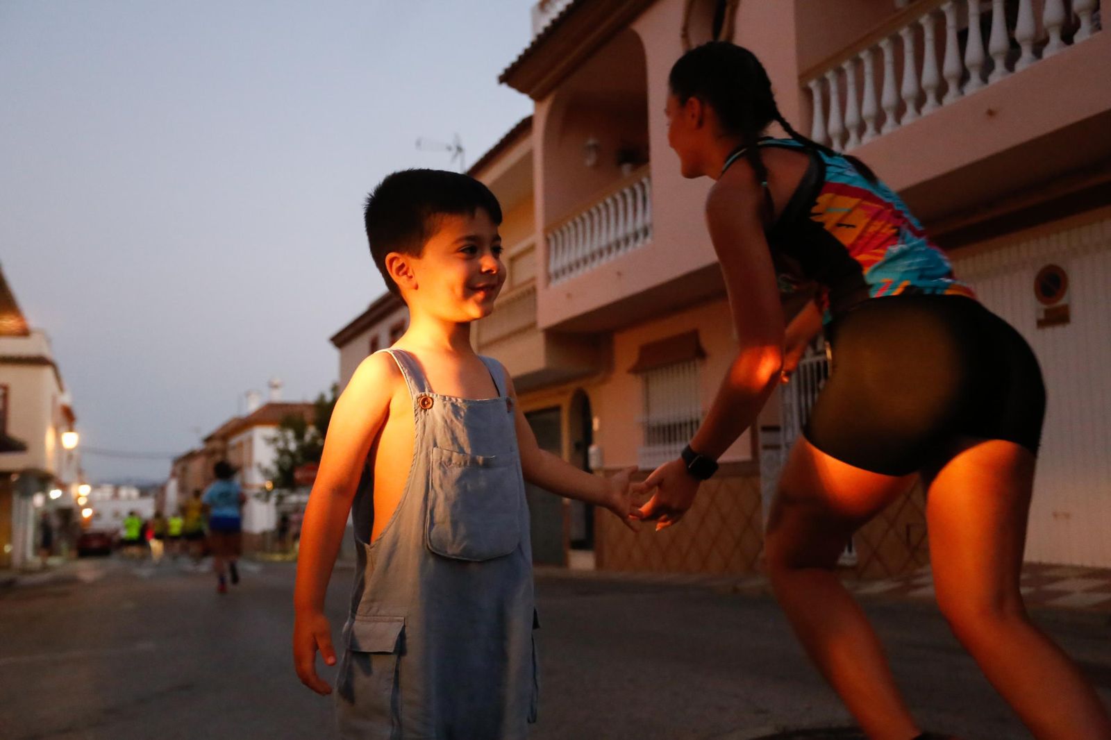 Fotos de la carrera nocturna de Los Barrios