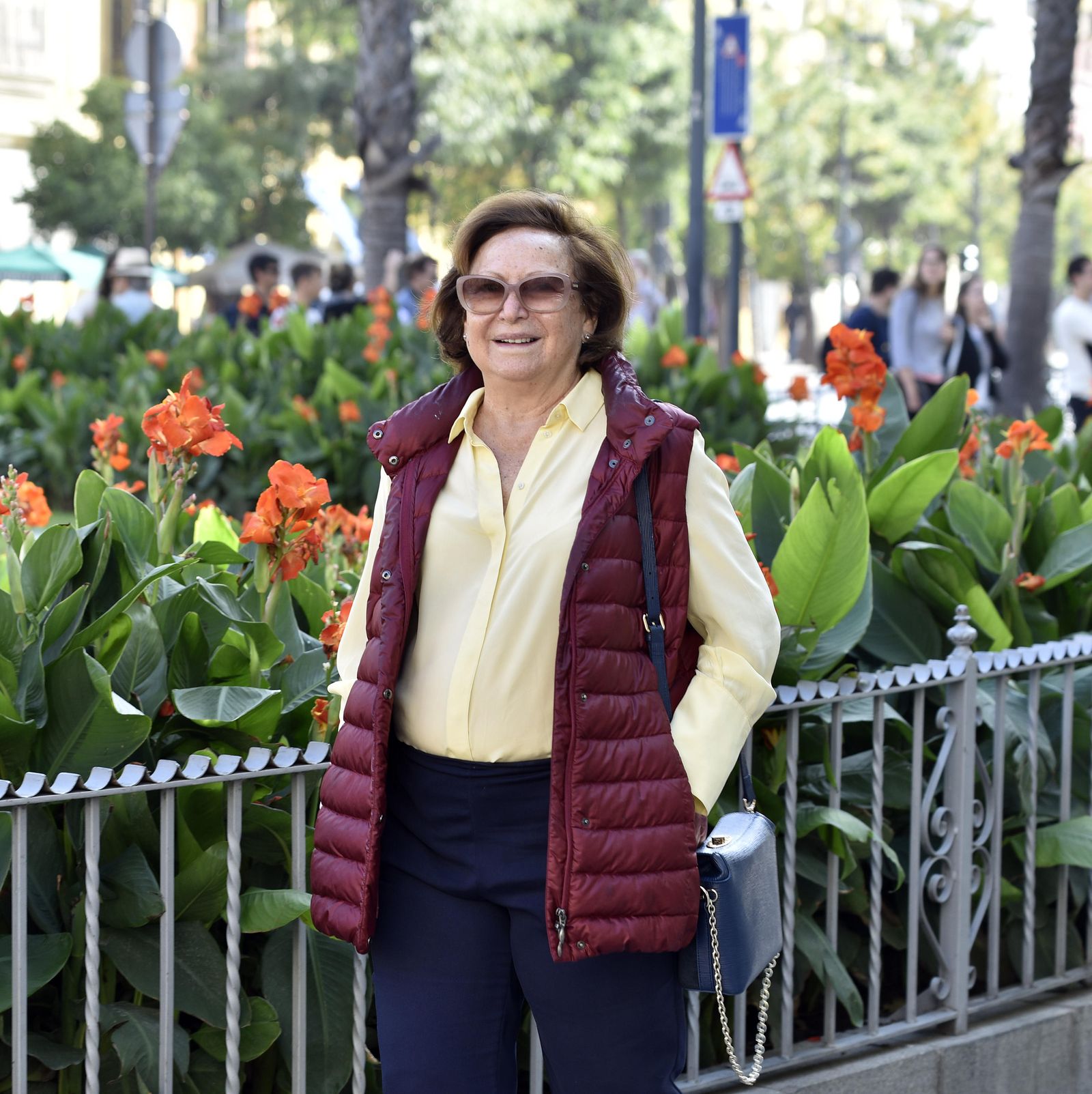 María Teresa Garrido, en la Puerta Jerez.