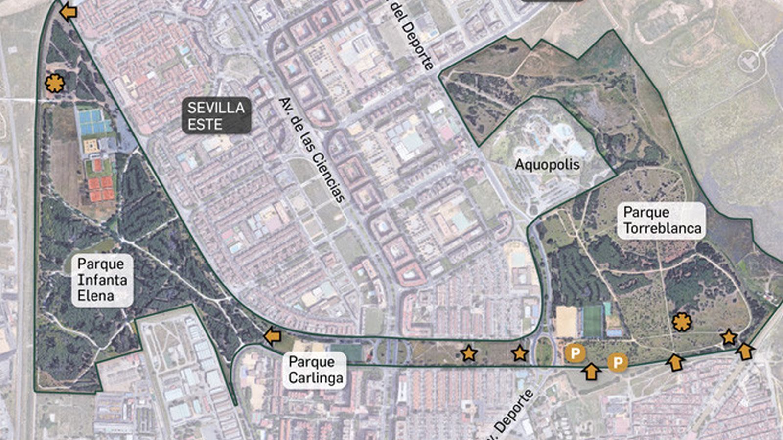Fuente: Ayuntamiento de Sevilla / Infografía: Departamento de Infografía