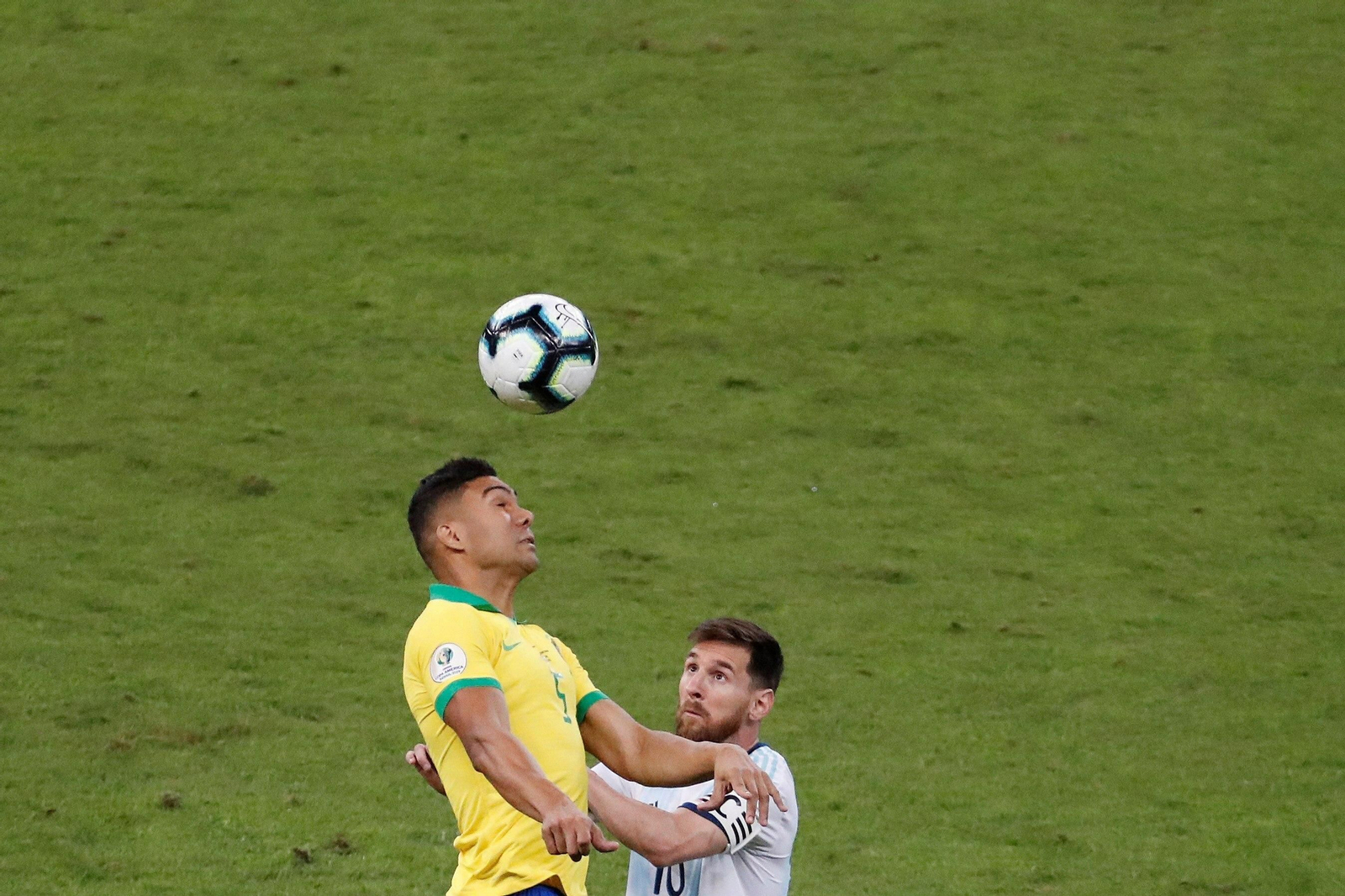 Las imágenes del Brasil-Argentina de la semifinal de la Copa América