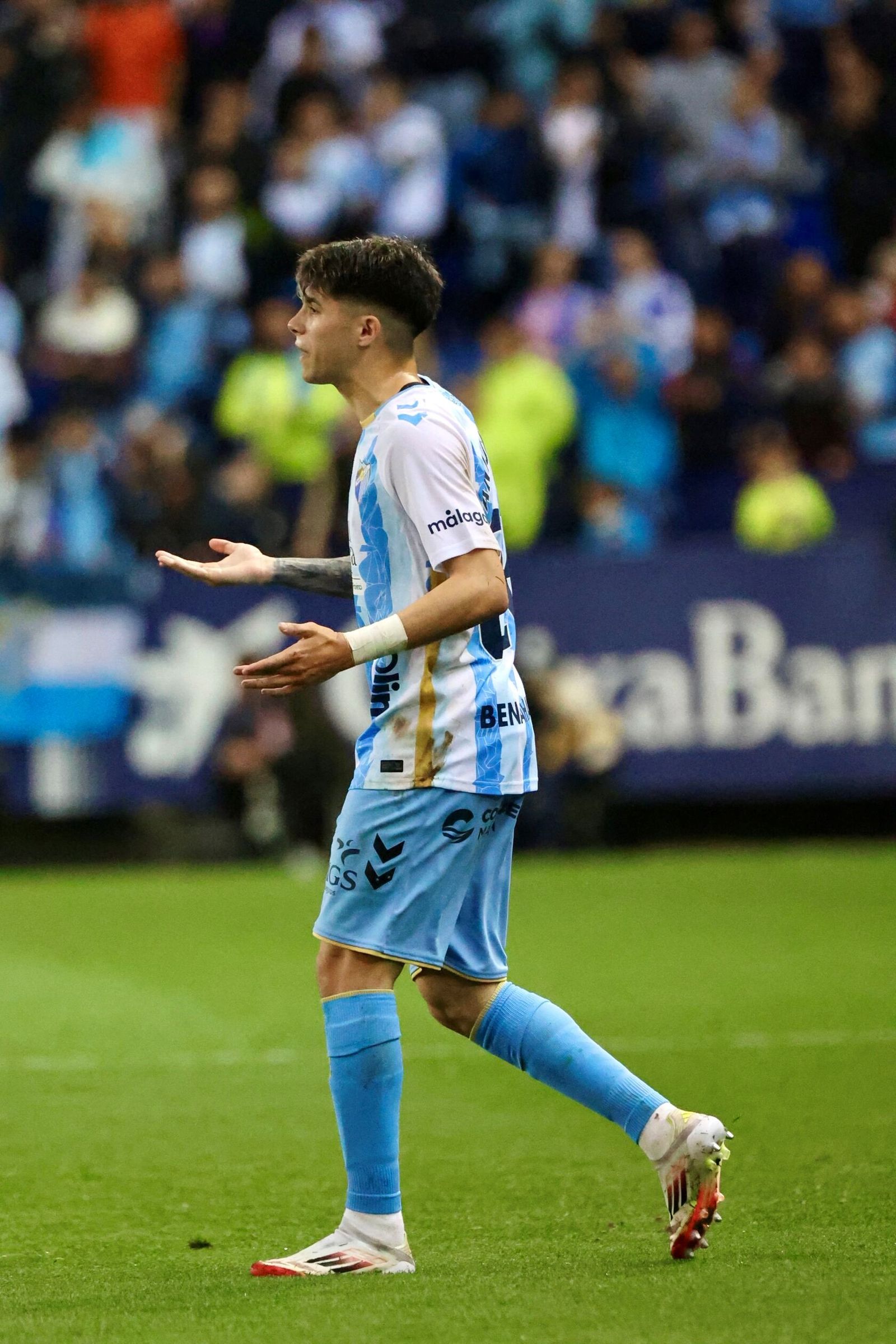 La etapa de Antoñito Cordero en el Málaga CF, en fotos