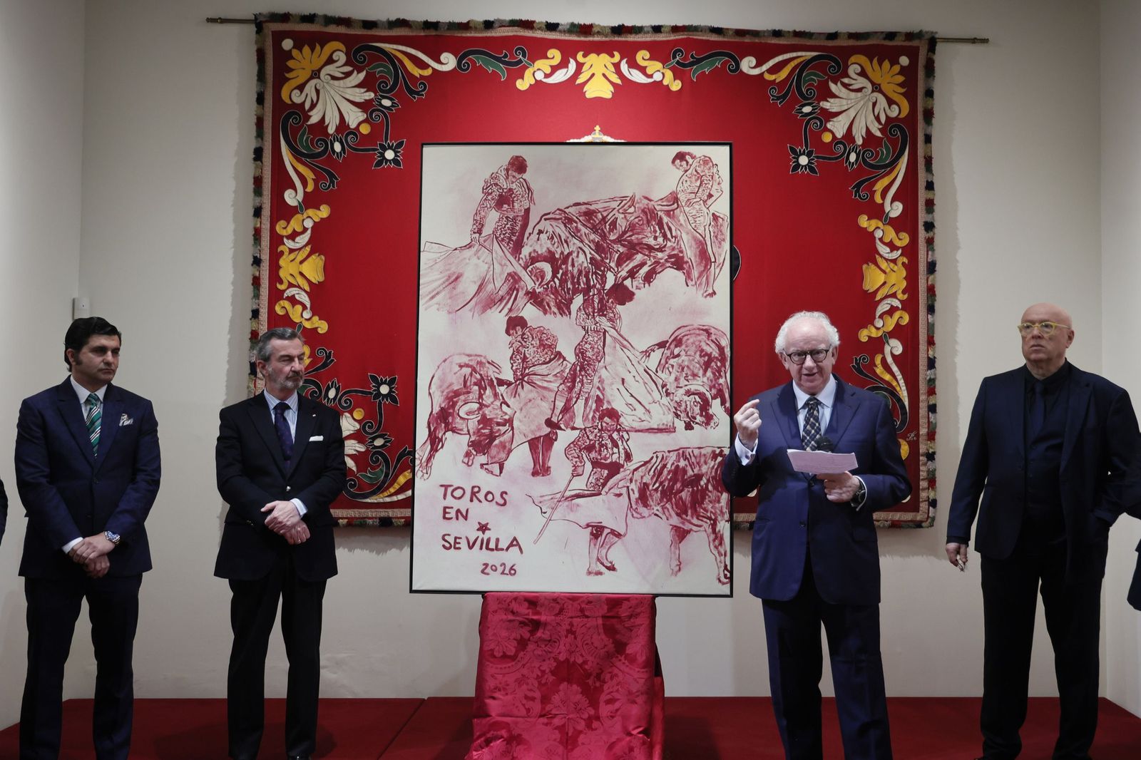 Las imágenes de la presentación del cartel de la temporada 2026 en la Maestranza