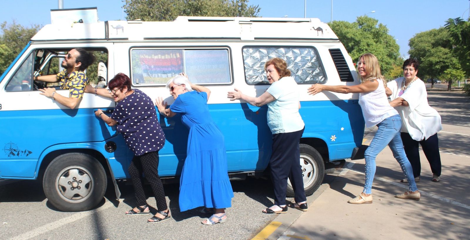 El grupo Orgullo Vieja