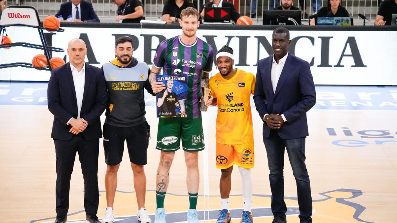 El Gran Canaria-Unicaja, en fotos