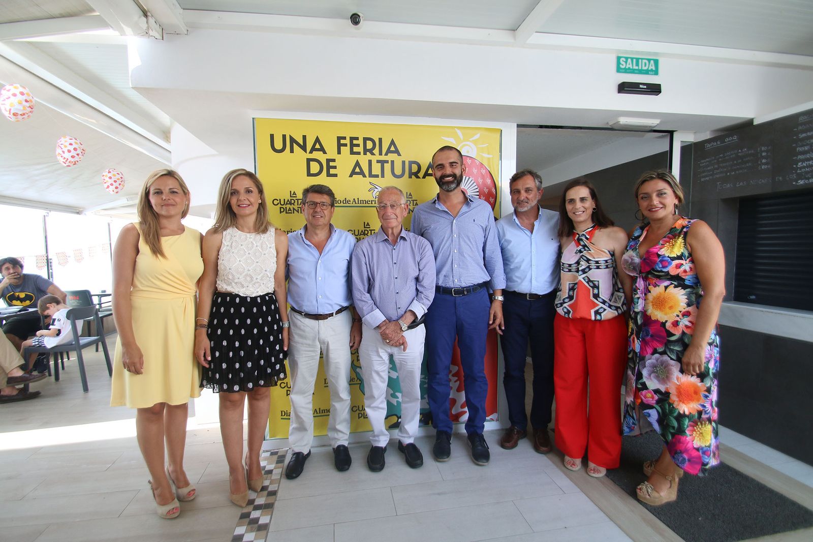 Las imágenes de la feria del mediodía del martes 20, en la Cuarta Planta. Feria de Almería 2019