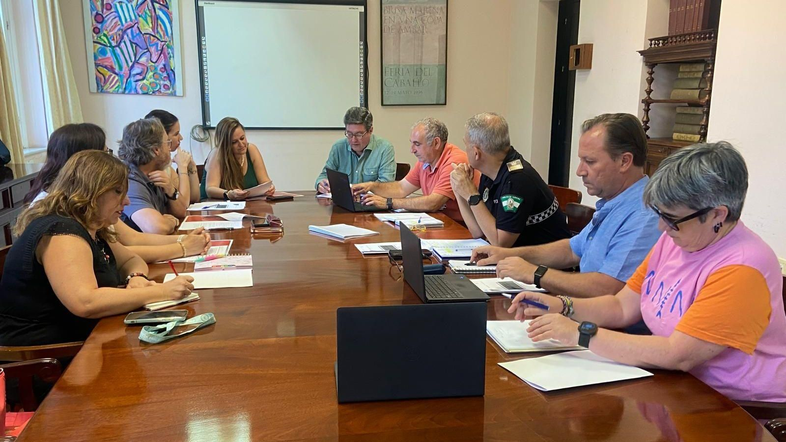 Reunión de la Comisión Municipal de Absentismo.