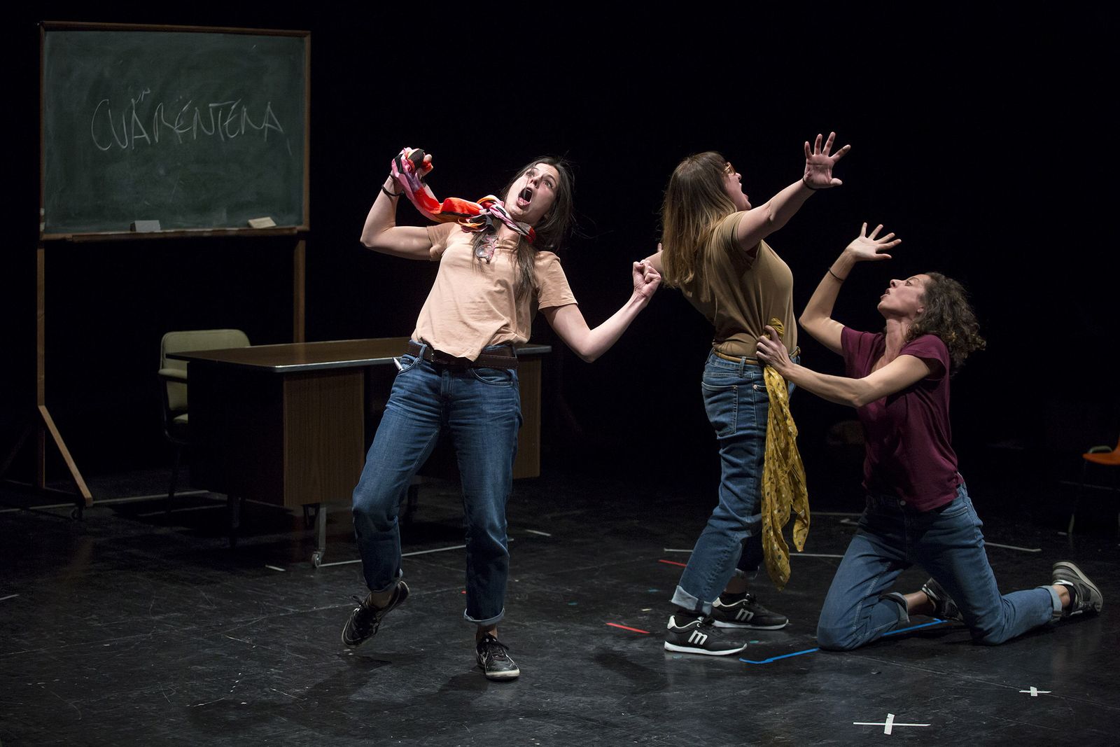 El montaje ‘La plaga’ se estrenó el pasado febrero.