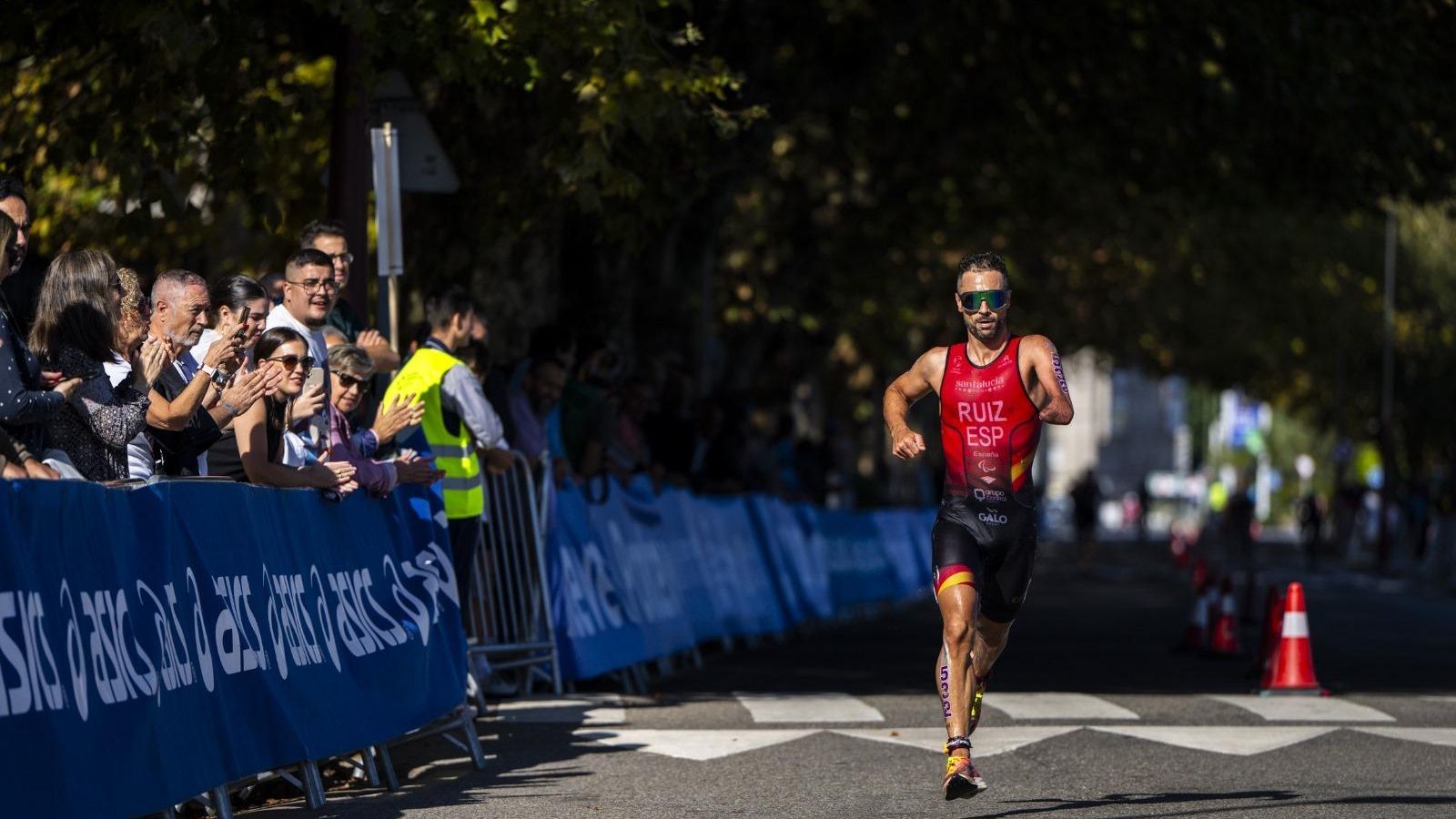 Jairo Ruiz durante una las pruebas deportivas en las que ha participado en su carrera. Jairo Ruiz durante una las pruebas deportivas en las que ha participado en su carrera.