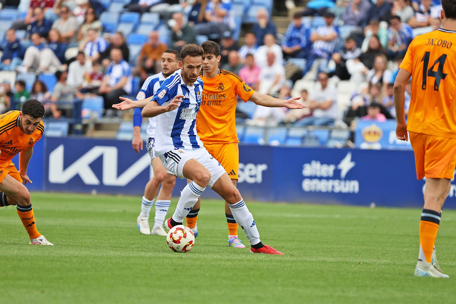 Las imágenes del Recreativo de Huelva- Real Madrid Castilla