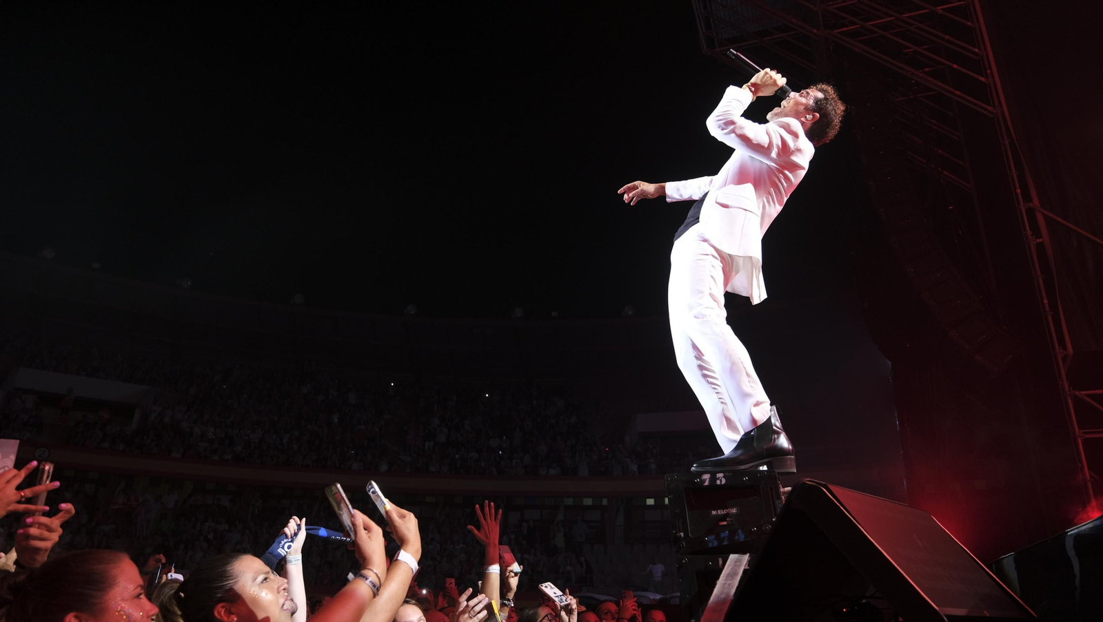 David Bisbal arrasa en su concierto de Roquetas de Mar