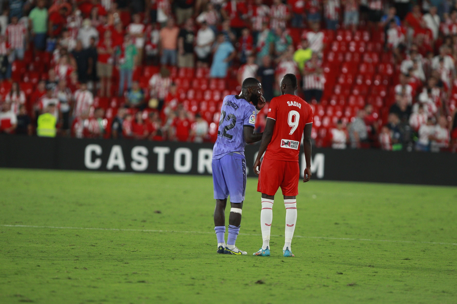Imágenes del partido U.D. Almería-Real Madrid C.F. de la Liga Santander