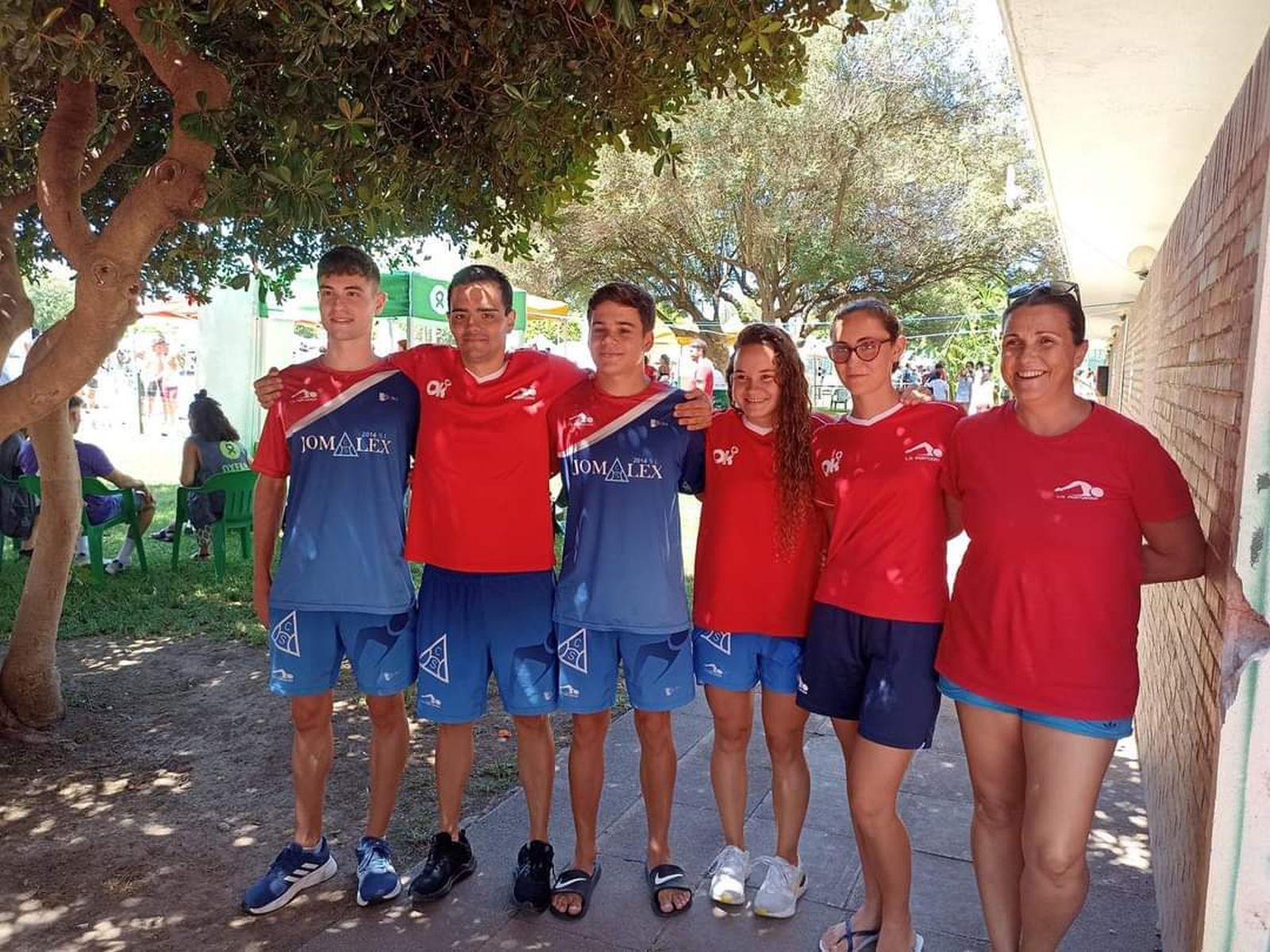 El Club de Natación Portuense, en el Campeonato de Andalucía de verano absoluto junior.
