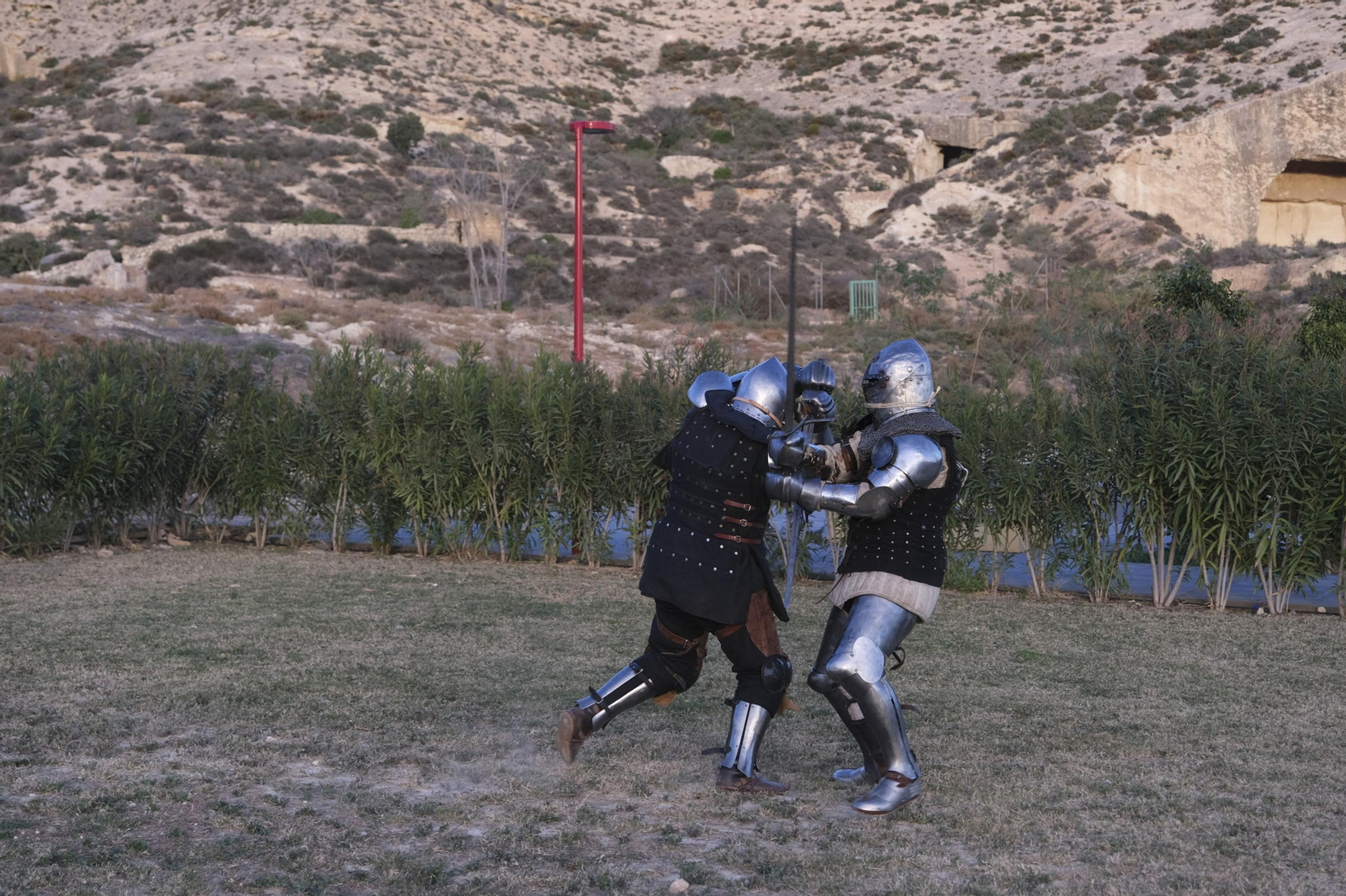 Fotogalería de los combates medievales en Almería