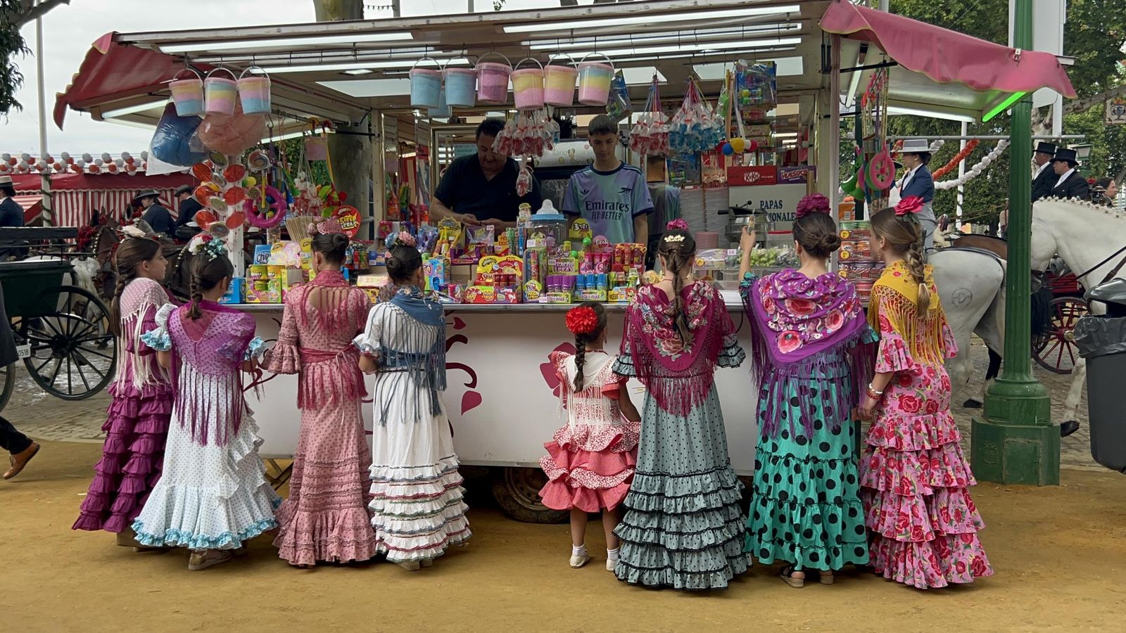 Ambiente de jueves de Feria