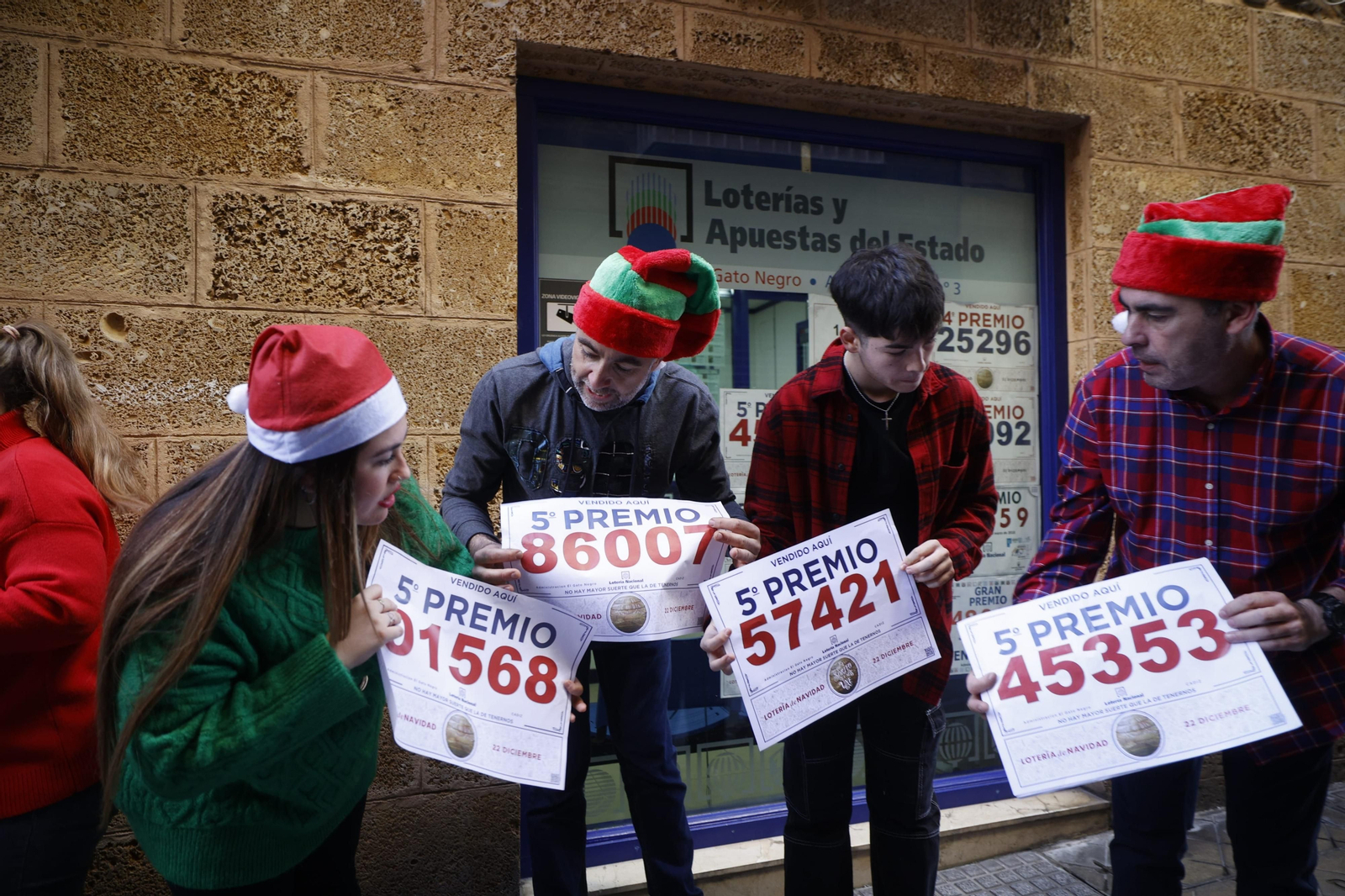 La Lotería de Navidad colma de alegría a la provincia Cádiz